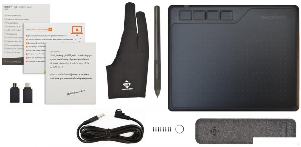 Графический планшет Gaomon S620