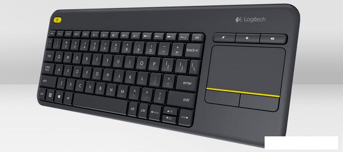 Клавиатура Logitech K400 Plus 920-007147 (черный)