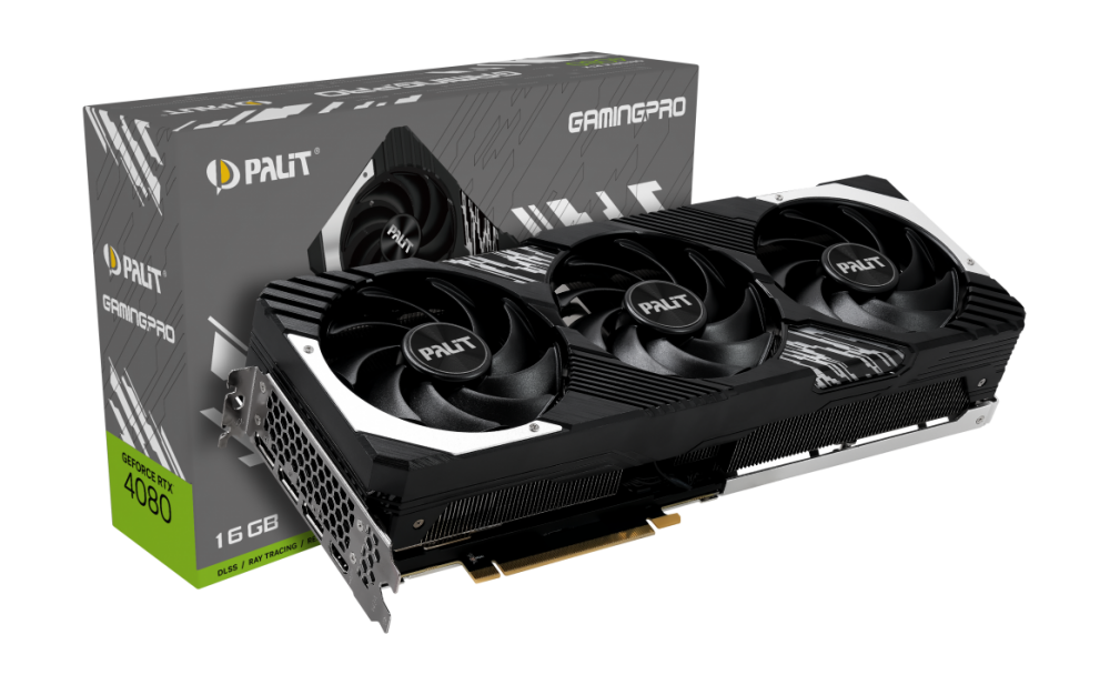 Видеокарта Palit GeForce RTX 4080 GamingPro NED4080019T2-1032A