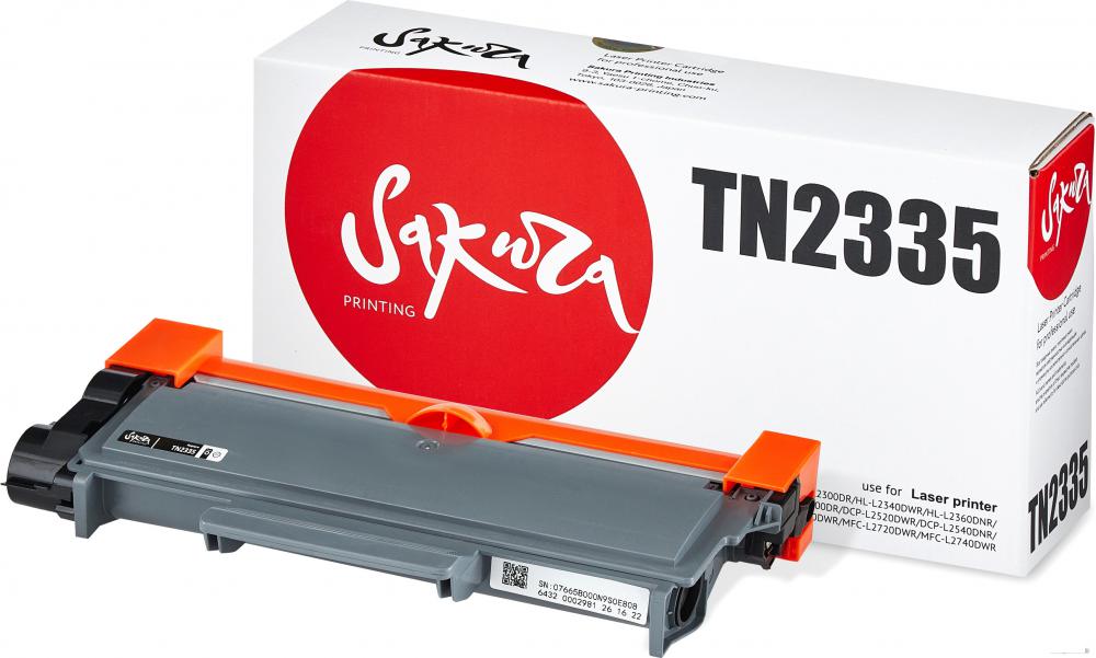 Картридж Sakura Printing SATN2335 (аналог Brother TN-2335) Картридж Sakura Printing SATN2335 (аналог Brother TN-2335)