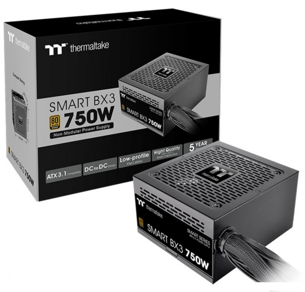 Блок питания Thermaltake Smart BX3 Bronze 750W PS-SPD-0750NNFABE-3