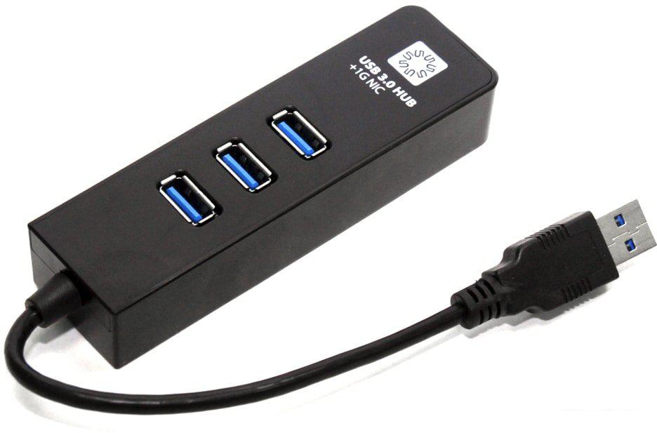 USB-хаб  5bites UA3-45-04BK