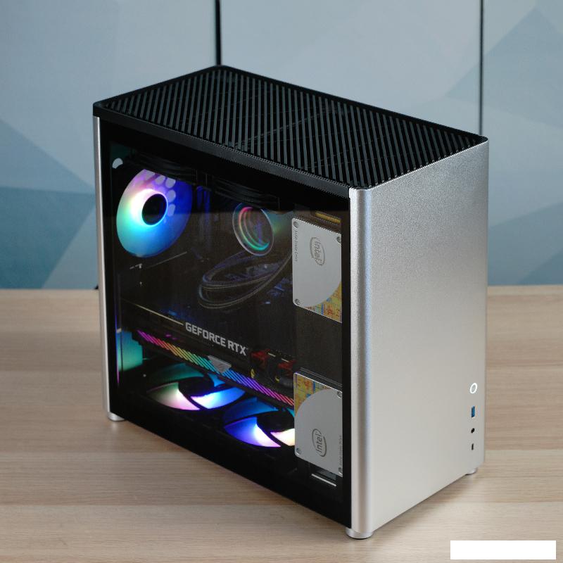 Корпус Jonsbo D30 (серебристый)