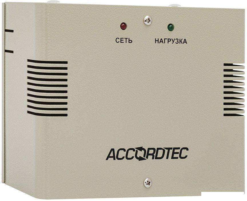 Источник бесперебойного питания AccordTec ББП-20 Lite (металл серый)