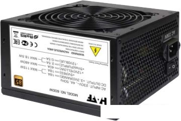 Блок питания HAFF 600W 120mm APFC 80+ Bronze Без кабеля