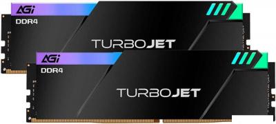 Оперативная память AGI Turbojet RGB 2x8ГБ DDR4 3600 МГц AGI3EPC08UD848