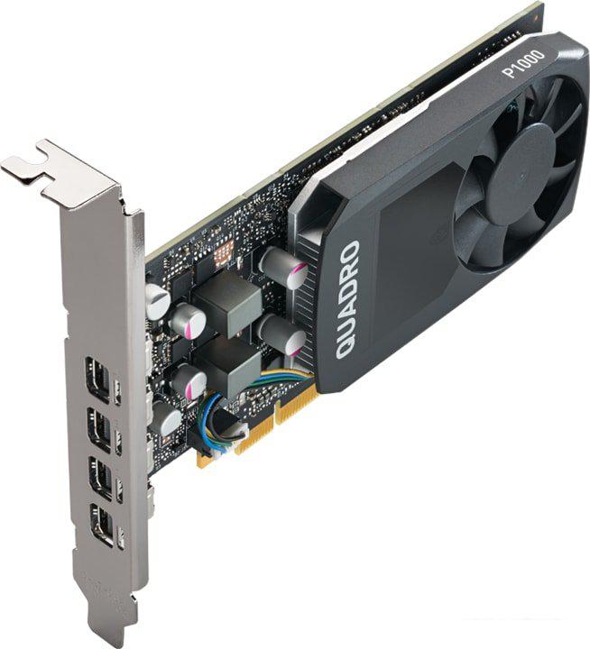 Видеокарта PNY Nvidia Quadro P1000 V2 4GB GDDR5 VCQP1000V2-PB
