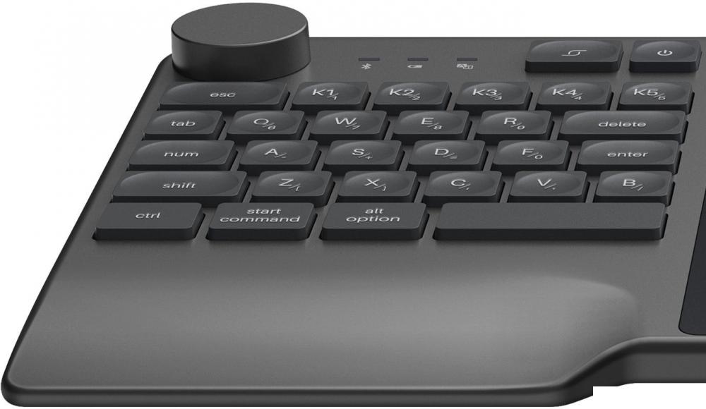 Графический планшет Huion Inspiroy Keydial KD200 (черный)