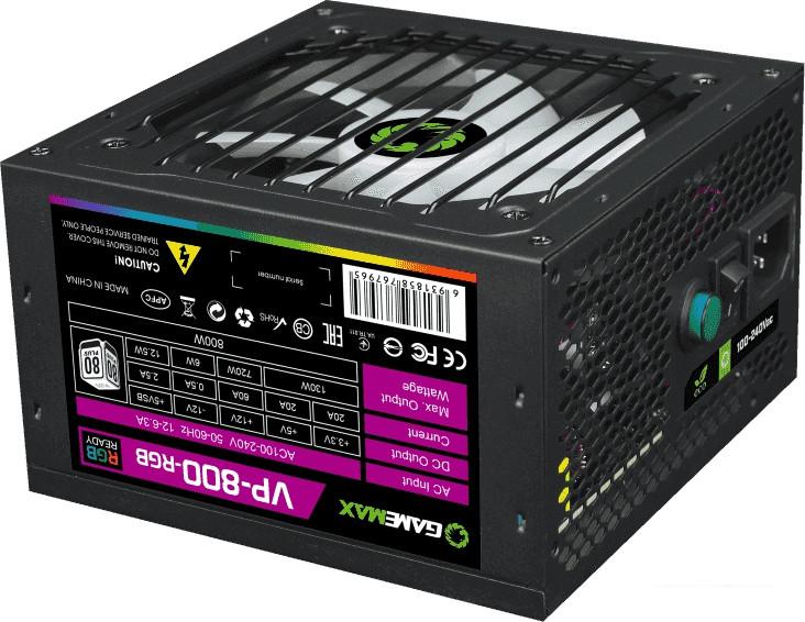 Блок питания GameMax VP-800-RGB