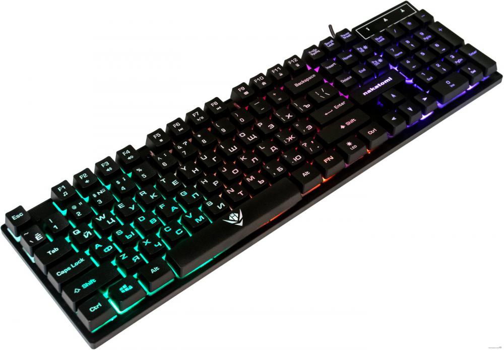 Клавиатура Nakatomi KG-23U (черный)