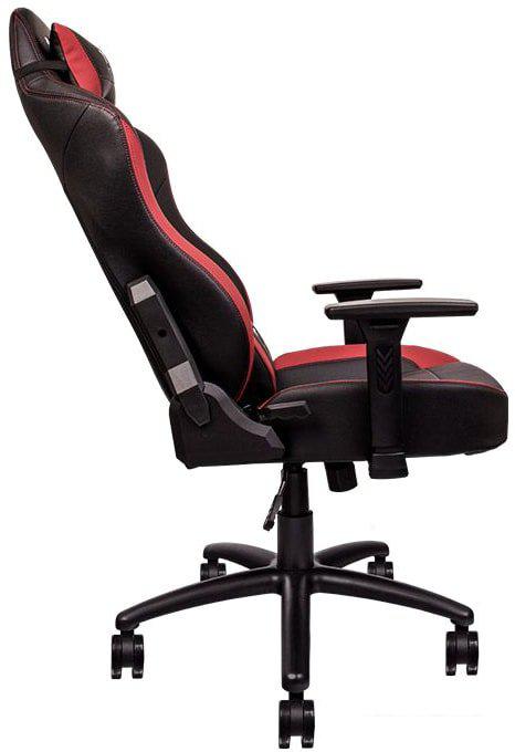 Игровое (геймерское) кресло Thermaltake U Comfort GGC-UCO-BRLWDS-01 (черный/красный)