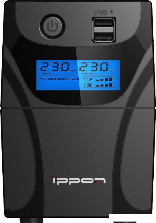 Источник бесперебойного питания IPPON Back Power Pro II 600