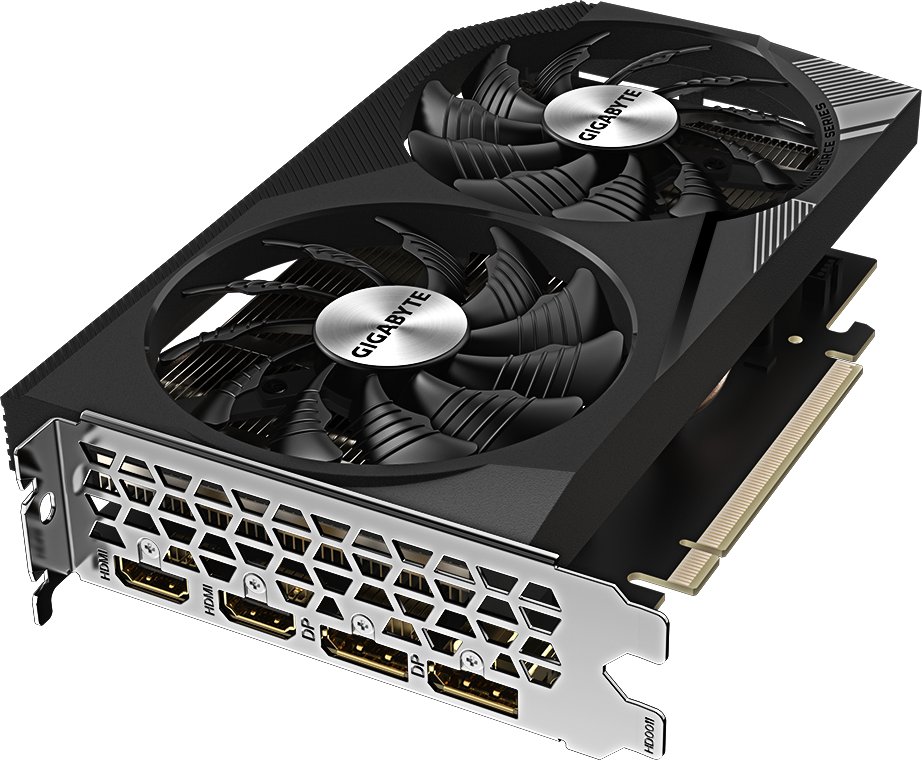 Видеокарта Gigabyte GeForce RTX 3050 Windforce OC V2 8G GV-N3050WF2OCV2-8GD