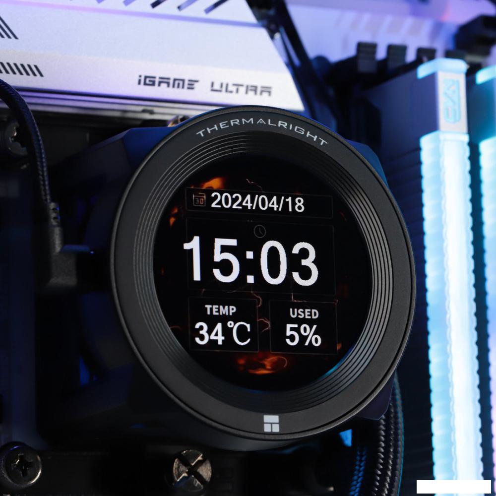 Система жидкостного охлаждения для процессора Thermalright Core Vision 360 ARGB (черный)