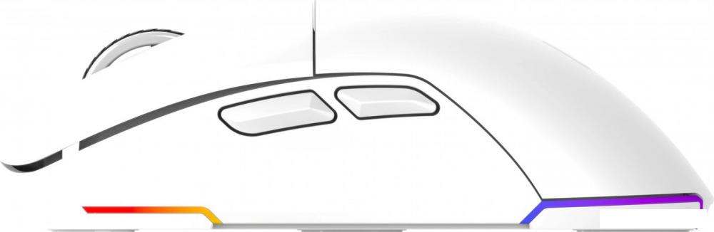 Игровая мышь Оклик 900GMW (белый)