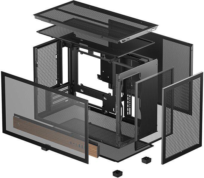 Корпус DeepCool CH260 Wood R-CH260-BKNWM0-G-1