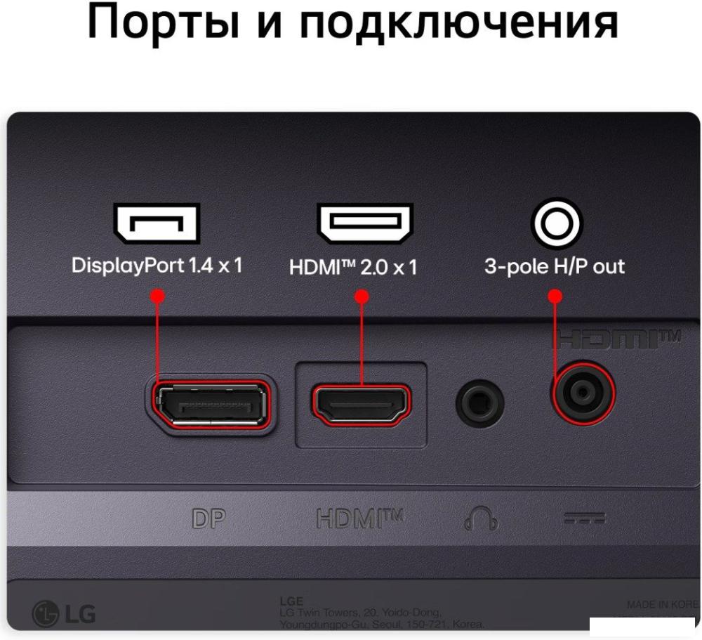Игровой монитор LG UltraGear G4 24G414B-B
