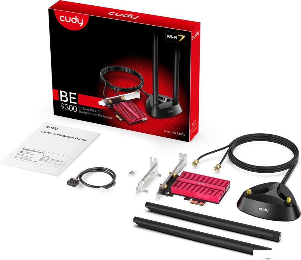 Wi-Fi/Bluetooth адаптер Cudy WE9300S