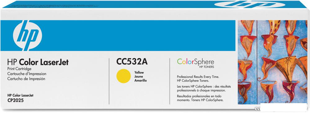 Картридж HP CC532A