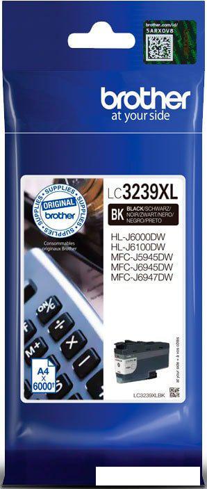 Картридж Brother LC3239XLBK