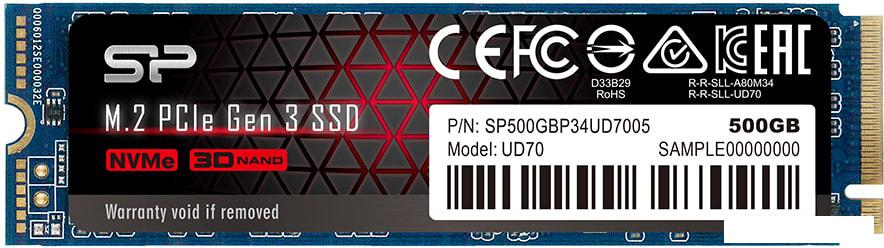 SSD Silicon-Power UD70 500GB SP500GBP34UD7005