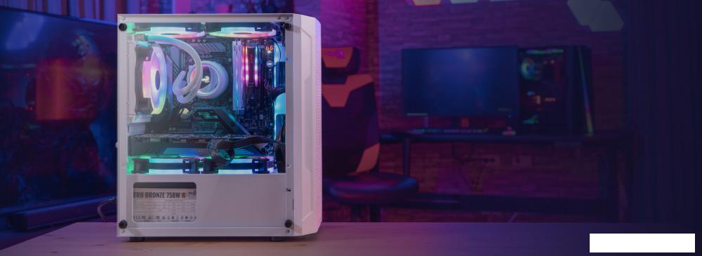Корпус AeroCool Trinity Mini-G-WT-v2