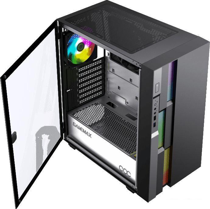 Корпус GameMax Brufen C3 (черный/серый)
