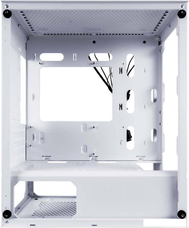 Корпус 1stPlayer Firebase X3-M-WH-4F1-W