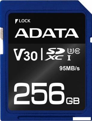 Карта памяти ADATA Premier Pro ASDX256GUI3V30S-R SDXC 256GB