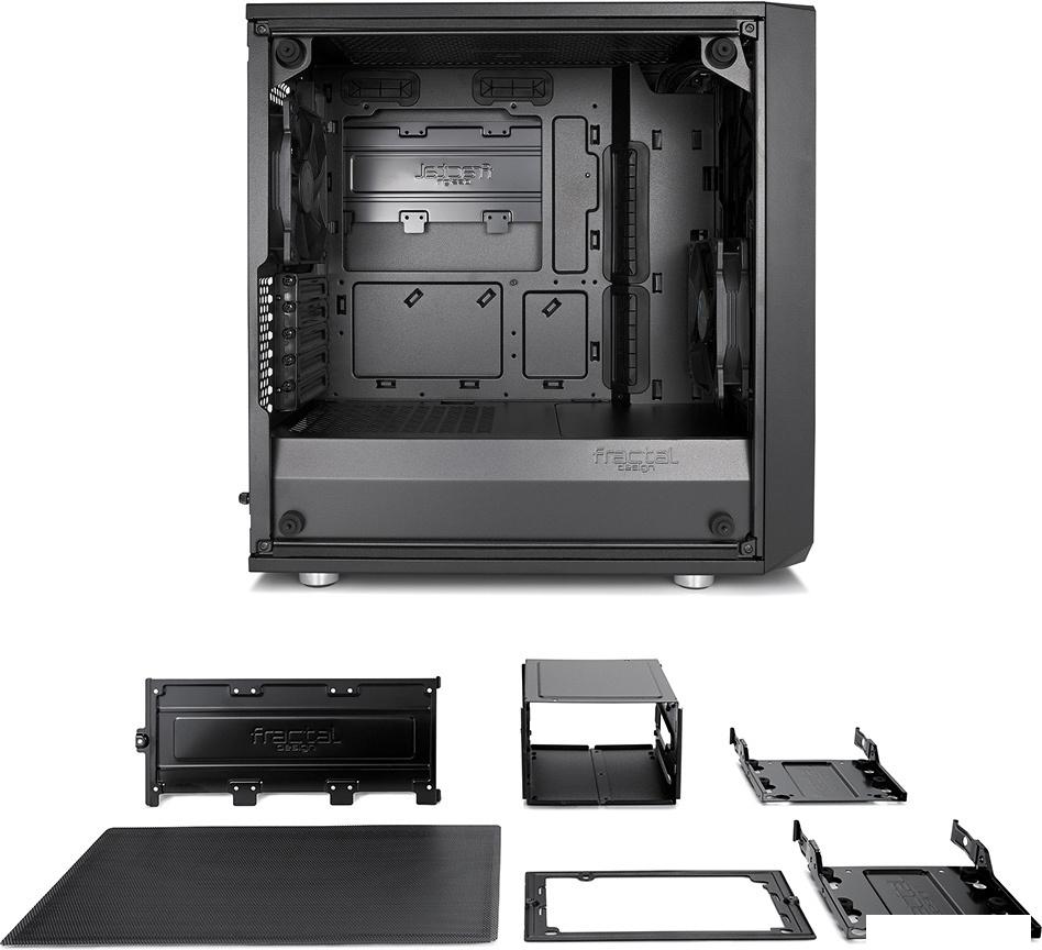 Корпус Fractal Design Meshify C Mini Dark TG