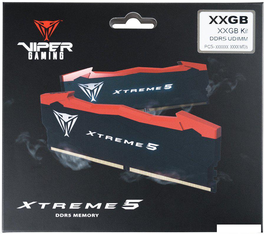 Оперативная память Patriot Viper Xtreme 5 2x24ГБ DDR5 7600 МГц PVX548G76C36K