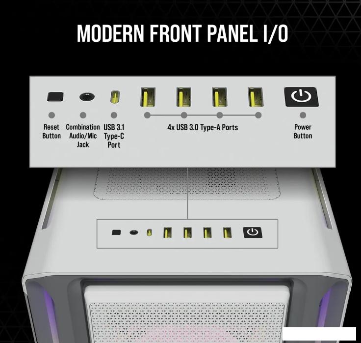 Корпус Corsair iCUE 5000T RGB CC-9011231-WW