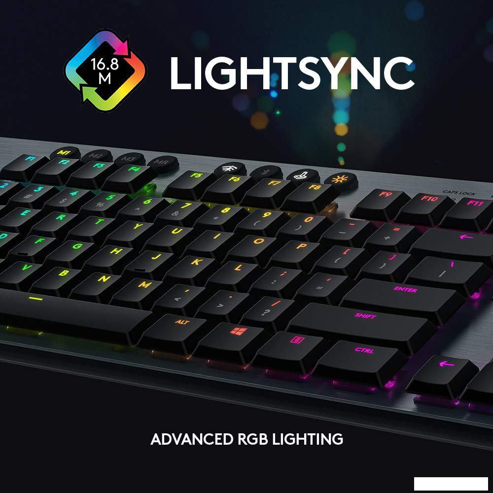 Клавиатура Logitech G915 Lightspeed GL Tactile 920-008909