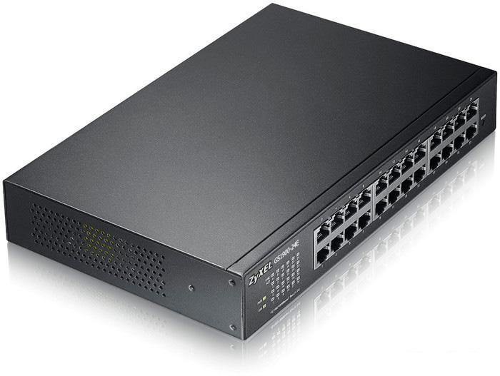 Управляемый коммутатор уровня 2+ Zyxel GS1900-24E