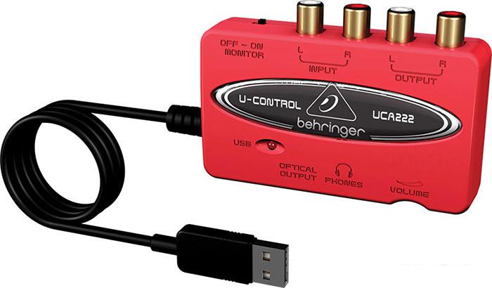 Аудиоинтерфейс Behringer U-Control UCA222