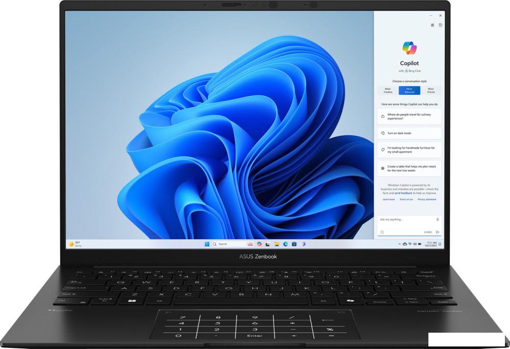 Ноутбук ASUS Zenbook 14 OLED UM3406KA-QD180