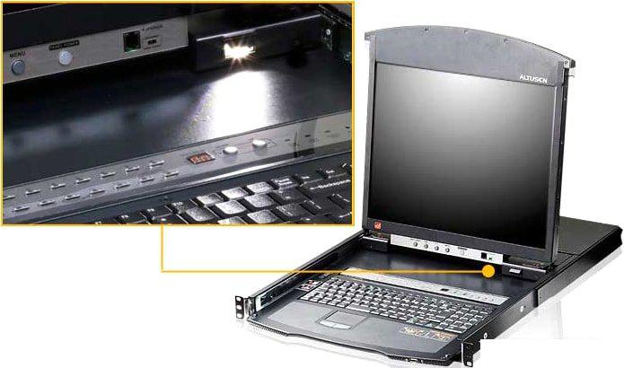 KVM переключатель Altusen KL1508AiM-AXA-RG