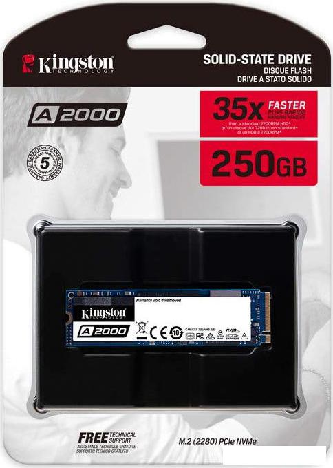 SSD Kingston A2000 250GB SA2000M8/250G