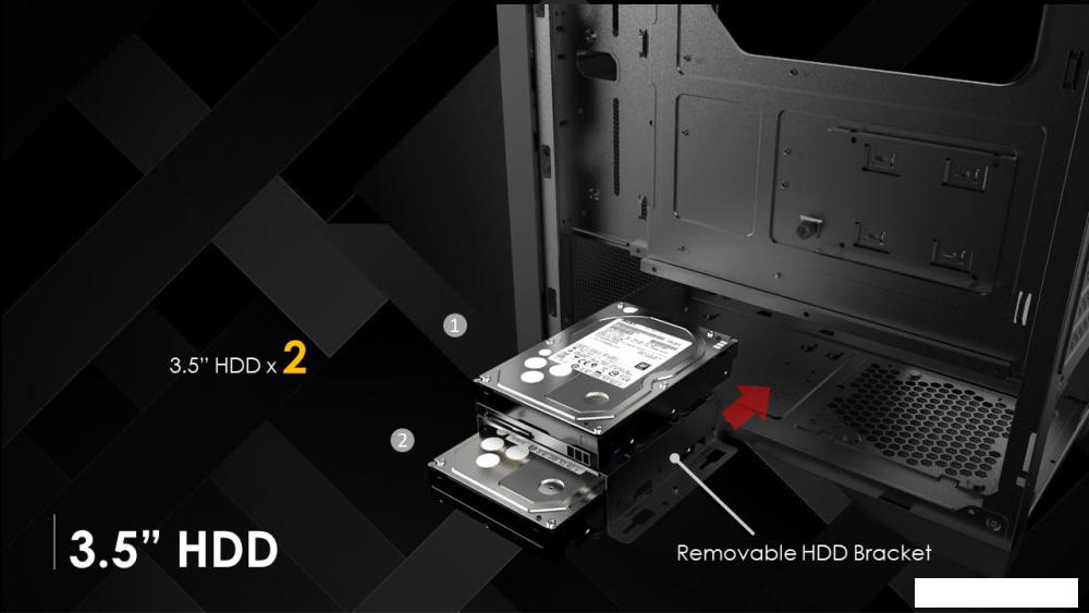 Корпус Raijintek Silenos MS Pro (белый)