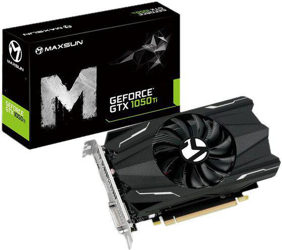 Видеокарта Maxsun GeForce GTX 1050 Ti Transformer 4G