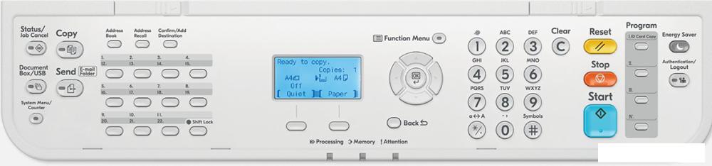 МФУ Kyocera Mita ECOSYS MA4500x 110C133AX0 (картридж TK-3405)