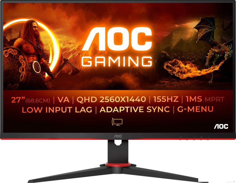 Игровой монитор AOC Q27G2E/BK Игровой монитор AOC Q27G2E/BK