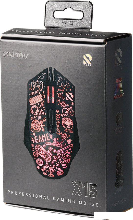 Игровая мышь SmartBuy RUSH X15 (черный)