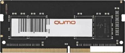 Оперативная память QUMO 8GB DDR4 SODIMM PC4-19200 QUM4S-8G2400C16