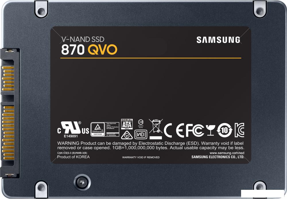SSD Samsung 870 QVO 4TB MZ-77Q4T0BW SSD Samsung 870 QVO 4TB MZ-77Q4T0BW