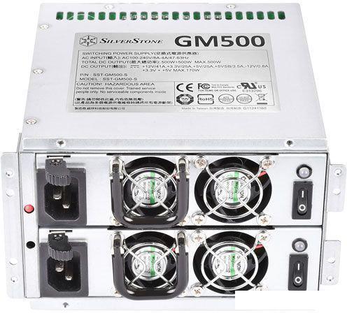 Блок питания SilverStone GM500-S 80 Plus Silver SST-GM500-S