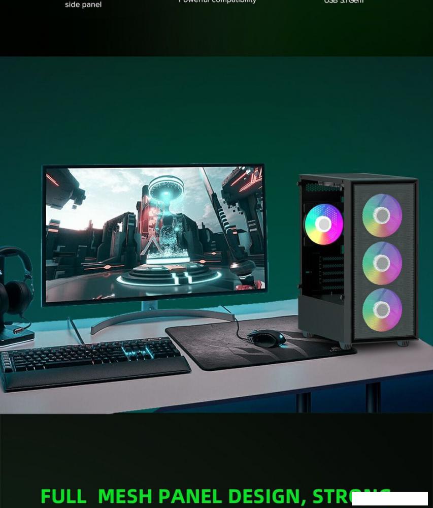 Корпус GameMax Storm (черный)