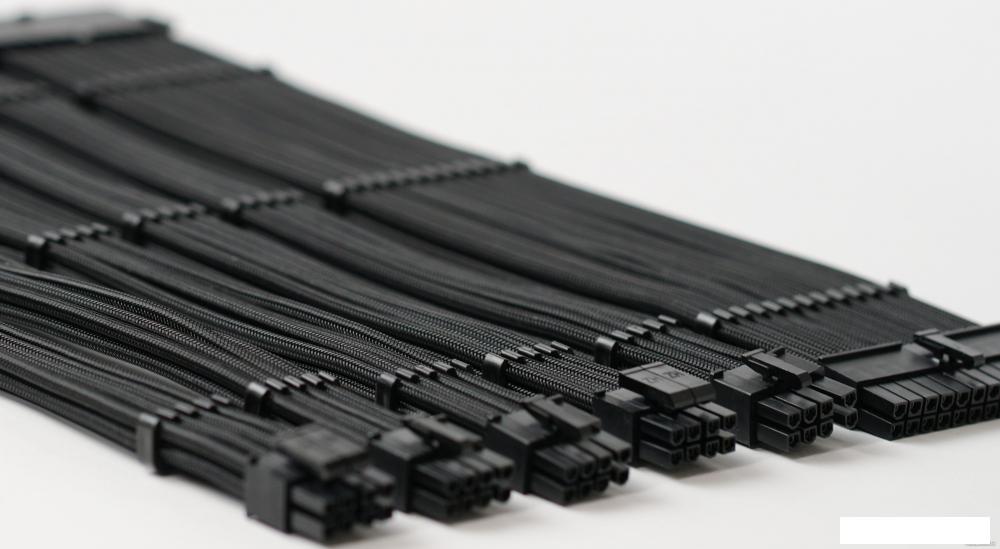 Кабель Qingsea Colorful MOD Extansion Combo QHM-0801 (черный)