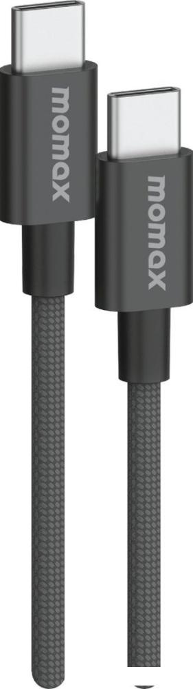 Кабели, адаптеры, разветвители Momax DC30W USB 3.2 Gen2 Type-C - USB 3.2 Gen2 Type-C (1.5 м, черный)