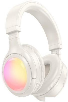 Наушники Hoco W48 (молочный)